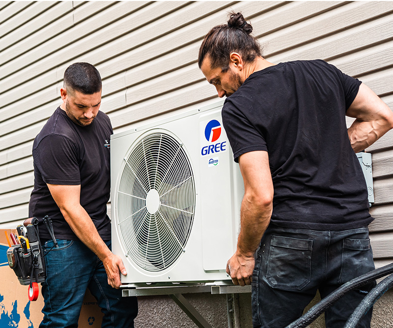 Installation de thermopompe